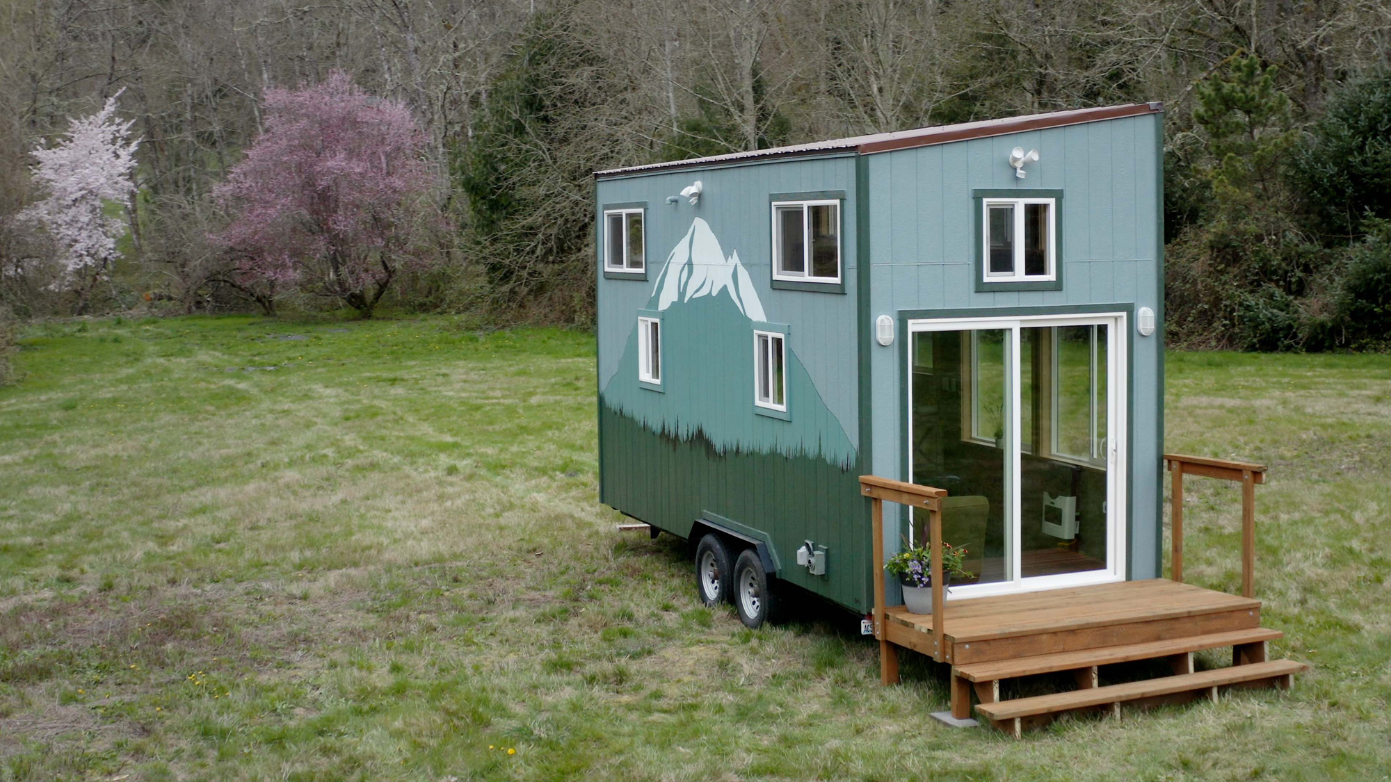 Mount Baker Tiny Homes Pacifica overhead view
